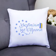Декоративна подушка з принтом 