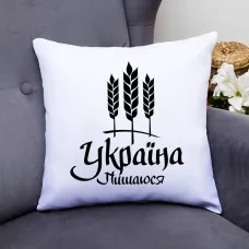 Подушка декоративна з принтом 