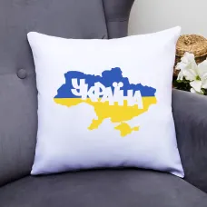 Декоративна подушка з принтом 