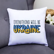 Декоративна подушка з принтом 
