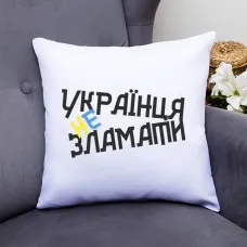 Декоративна подушка з принтом 