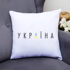 Декоративна подушка з принтом 