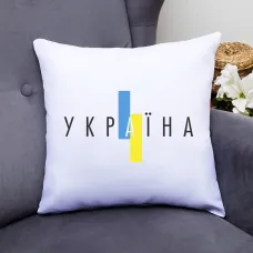 Декоративна подушка з принтом 