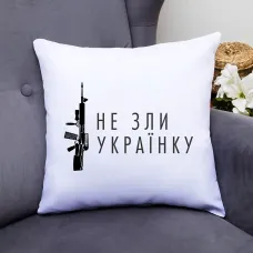 Подушка декоративна з принтом 