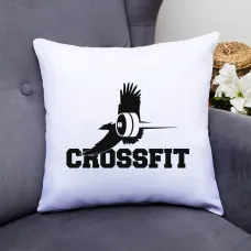 Подушка декоративна з принтом Crossfit 5 Push IT Білий Кавун П000646