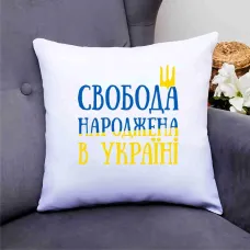 Декоративна подушка з патріотичним принтом Декоративна подушка з патріотичним принтом
