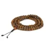 Чётки из семян Рудракши HandiCraft 108 бусин Антик 8-8.7 мм (27596)