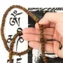 Чётки из семян Рудракши HandiCraft 108 бусин Антик 8-8.7 мм (27596)
