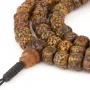 Чётки из семян Рудракши HandiCraft 108 бусин Антик 8-8.7 мм (27596)