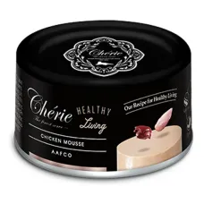 Корм вологий Cherie Healthy Living Chicken Мус із курки для котів Pettric 80 г Корм вологий Cherie Healthy Living Chicken Мус із курки для котів Pettric 80 г