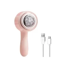 Машинка для стрижки катышков Lint Remover 668 аккумуляторная 3 Вт Розовый