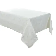 Кухонная скатерть на стол Lefard Alba Lurex teflon 160х180 см Белый (AL226678)