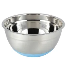 Кухонная миска из нержавеющей стали с силиконовым дном 20х10см KL225275 Kamille Кухонная миска из нержавеющей стали с силиконовым дном 20х10см KL225275 Kamille