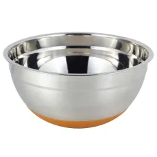 Кухонная миска из нержавеющей стали с силиконовым дном 24х11см KL225277 Kamille Кухонная миска из нержавеющей стали с силиконовым дном 24х11см KL225277 Kamille