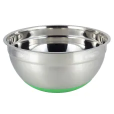 Кухонная миска из нержавеющей стали с силиконовым дном 28х13см KL225279 Kamille