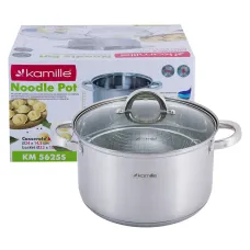 Кастрюля для фритюра 25см из нержавеющей стали KL226077 Kamille