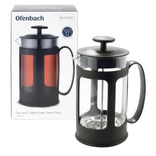 Заварник френчпресс 600ml для чая и кофе KL226220 Kamille