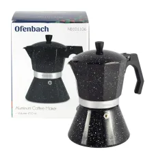 Гейзерная кофеварка 450ml из алюминия KL226308 Kamille