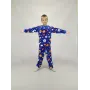 Пижама на мальчика махровая Triko 40 Синий меланж (39660776-3)