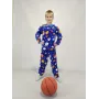 Пижама на мальчика махровая Triko 40 Синий меланж (39660776-3)