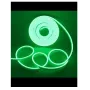 Силіконова стрічка NEON LED 0764 5 метрів 12V-220V Green