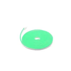 Силиконовая лента NEON LED 0764 5 метров 12V-220V Green