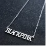 Кулон Блек Пинк Black Pink лого на цепочке (22929) Bioworld