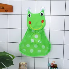 Сітка-органайзер для ванної Baby Assistant Жабка 32х43 см Зелений (0910981)