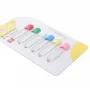 Дитячі безпечні шпильки Смайл KiDaDndy Multicolor 6 шт