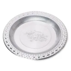 Столовый поднос из нержавеющей стали d=34.5x3см KL225322 Kamille Столовый поднос из нержавеющей стали d=34.5x3см KL225322 Kamille