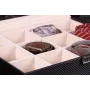 Скринька для зберігання краваток Salvadore Tie/6070/12.CF.BL Чорний (Tie/6070/12.CF.BL)