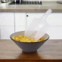 Совок із поліпропілену перфорований One Chef 1200 мл Матовий
