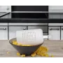 Совок із поліпропілену перфорований One Chef 1200 мл Матовий