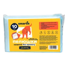 Пеленки ежедневные Smartis 45*60 см 28г/3г 10 шт