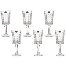 Набір келихів для вина Bohemia Diamond 200 мл 6 шт Crystalite (1KD27 99T41 200) Набір келихів для вина Bohemia Diamond 200 мл 6 шт Crystalite (1KD27 99T41 200)