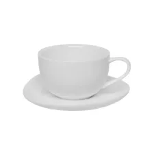 Чашка чайна із блюдцем Tudor England Royal White 240 мл TU9999-3