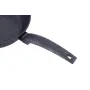 Сотейник алюмінієвий з антипригарним покриттям 24 см Kamille black marble KM-4134