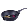 Сотейник алюмінієвий з антипригарним покриттям 28 см Kamille black marble KM-4136