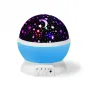 Лампа на батарейках та USB шнуром Проектор-нічник 