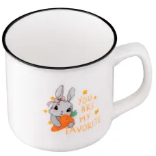 Чашка порцелянова 320 мл Cute rabbit Ardesto AR3460