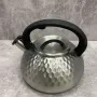 Чайник с нержавеющей стали с черной ручкой 3 л Maestro MR-1309