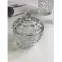 Сахарница с крышкой стеклянная Diamond Olens 102-014
