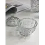Сахарница с крышкой стеклянная Diamond Olens 102-014