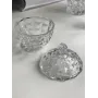 Сахарница с крышкой стеклянная Diamond Olens 102-014