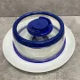 Вакуумна багаторазова кришка Vacuum Food Sealer 19 см A-Plus 0165 прозоро-синя
