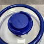 Вакуумна багаторазова кришка Vacuum Food Sealer 19 см A-Plus 0165 прозоро-синя