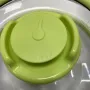 Вакуумна багаторазова кришка Vacuum Food Sealer 19 см A-Plus 0165 прозоро-салатова
