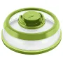 Вакуумна багаторазова кришка Vacuum Food Sealer 19 см A-Plus 0165 прозоро-салатова