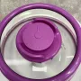 Вакуумна багаторазова кришка Vacuum Food Sealer 19 см A-Plus 0165 прозоро-рожева