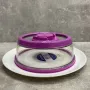 Вакуумна багаторазова кришка Vacuum Food Sealer 19 см A-Plus 0165 прозоро-рожева